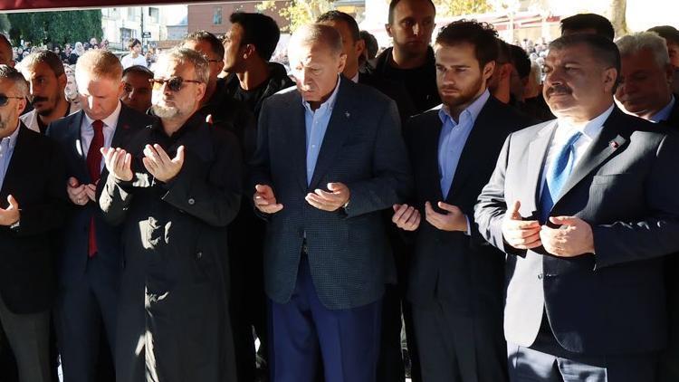Cumhurbaşkanı Erdoğan, Hacer Muhterem Coşanın cenazesine katıldı
