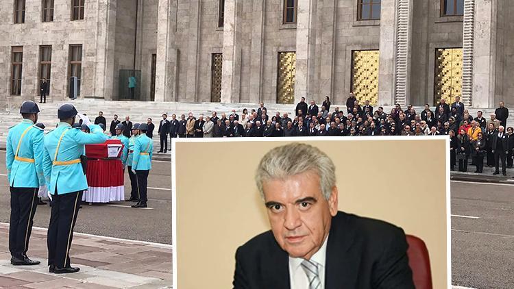 Eski Devlet Bakanı Güneş Müftüoğlu için TBMMde tören