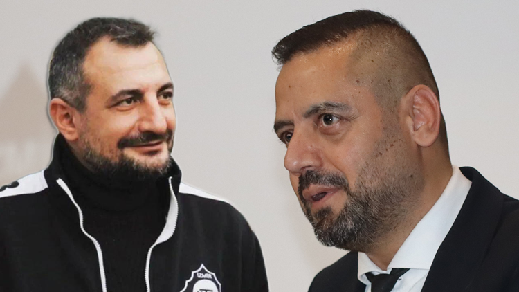 Altayın yeni başkanı Murat Pervane tribünden geliyor Mendereste tesis müjdesi...