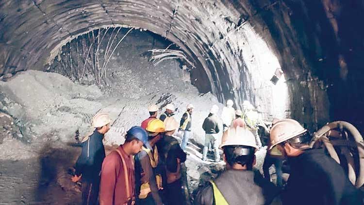41 işçi 9 gündür tünelde mahsur