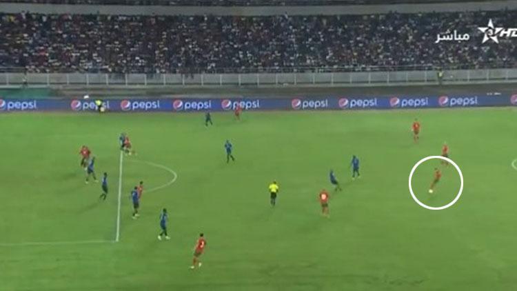Hakim Ziyechten Tanzanya - Fas maçında harika gol