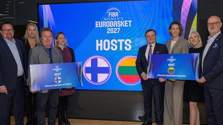 FIBA Kadınlar EuroBasket 2027, Finlandiya ve Litvanyada düzenlenecek