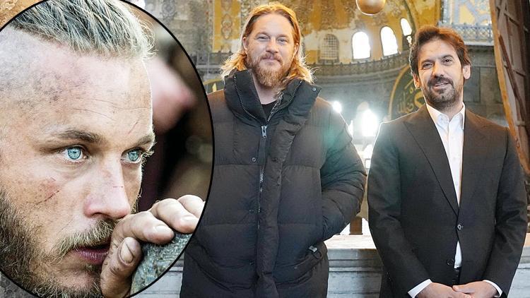 Vikings yıldızı Travis Fimmel  Ayasofya’da