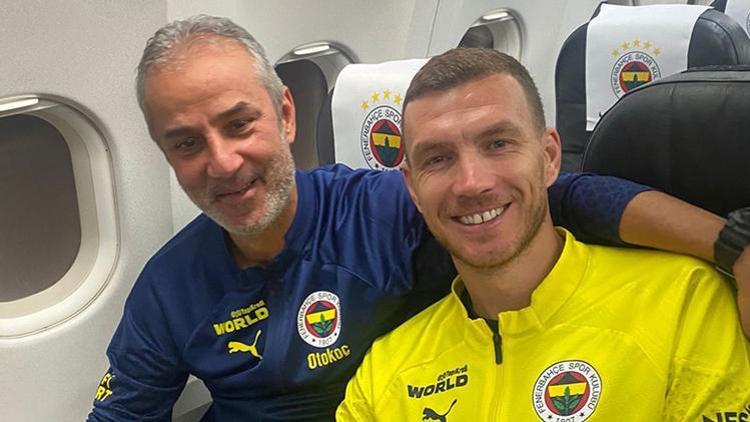 Fenerbahçede İsmail Kartal ve Edin Dzekodan hücum toplantıları
