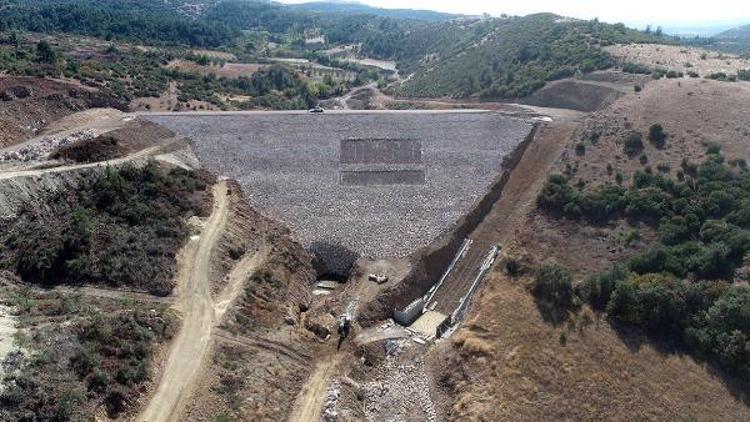 Çobanlar Barajı yeni yılla birlikte su tutmaya başlayacak