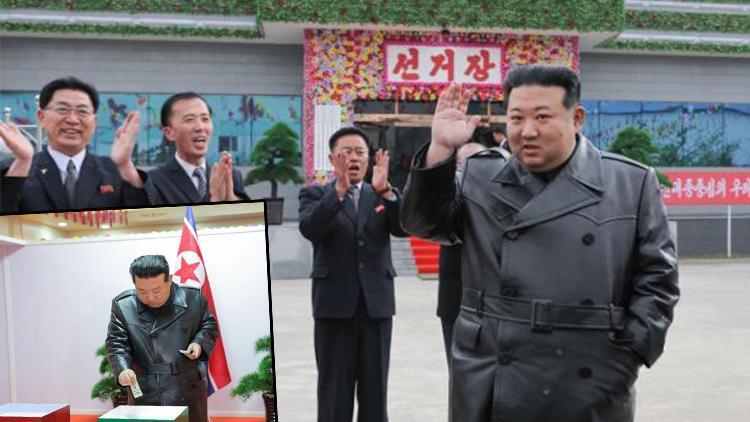 Kuzey Kore sandık başında... Kim Jong-Un oyunu böyle kullandı