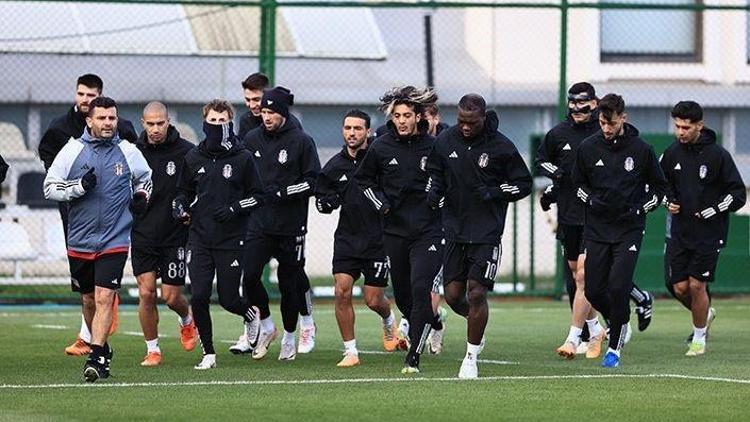 Beşiktaşta Club Brugge hazırlıkları Taktik çalışma...