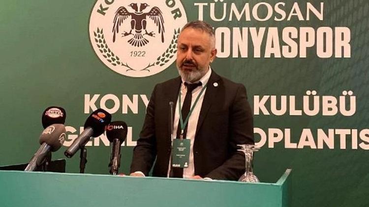 Konyasporda yeni başkan Ömer Korkmaz oldu.