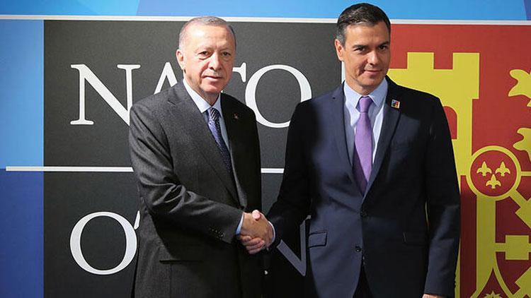Son dakika: Cumhurbaşkanı Erdoğan, İspanya Başbakanı ile görüştü