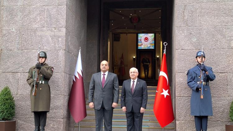 Milli Savunma Bakanı Yaşar Güler, Katar Savunma Bakanı Al Attiyah ile görüştü