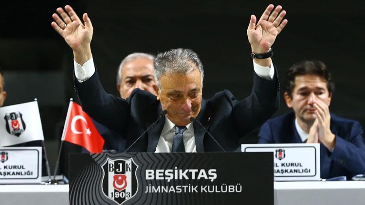 Beşiktaşta Ahmet Nur Çebi yönetimi ibra edildi Toplam borç...