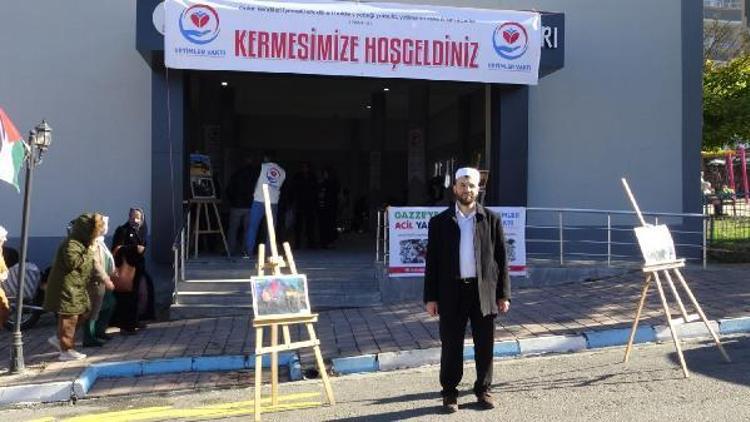 Gercüş’te, Filistinliler için yardım kermesi