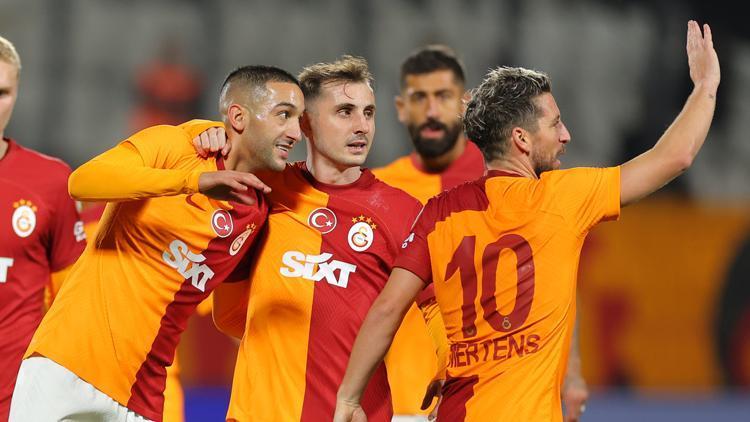Pendikspor - Galatasaray maçında rekor Hakim Ziyech ve Bakambudan ilk
