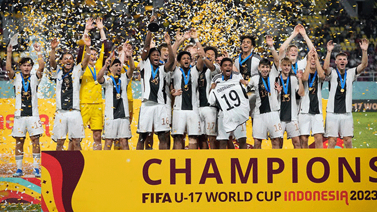 Almanyadan FIFA U17 Dünya Kupasında ilk