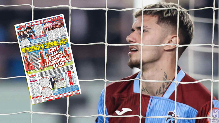Trabzonsporun Kayserispor yenilgisi yerel basında manşetlerde Ne oldu beyler sezon mu bitti