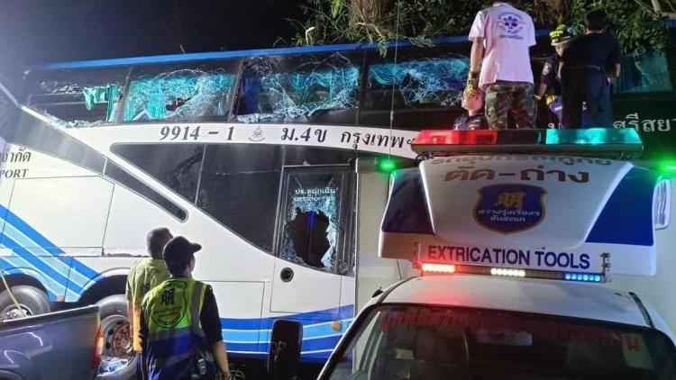 Taylandda katliam gibi kaza: 14 ölü, 35 yaralı
