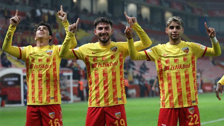Türkiye Kupasında Kayserispor 4 golle tur atladı