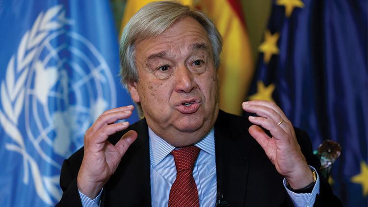 BM Genel Sekreteri Guterres: Gazze halkı uçuruma doğru sürükleniyor