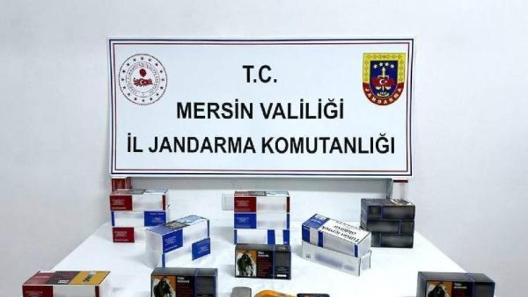 Mersin’de kaçak makaron operasyonu: 1 gözaltı