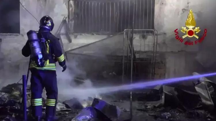 Romada hastanede yangın: 4 ölü