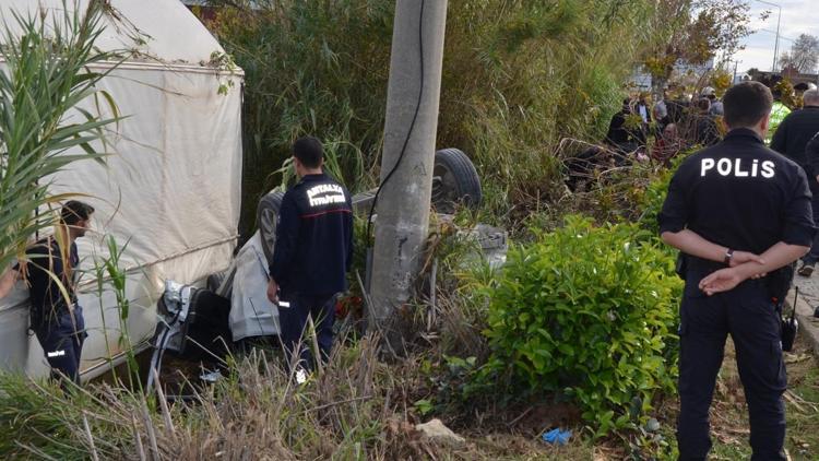 Babasının otomobiliyle kaza yaptı, hayatını kaybetti