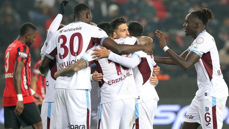 Gaziantep FK 1-3 Trabzonspor (Maç özeti)
