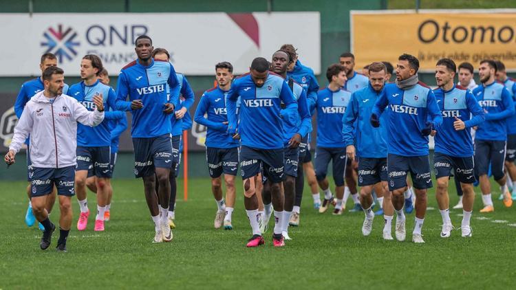 Trabzonspor, Samsunspor hazırlıklarına başladı
