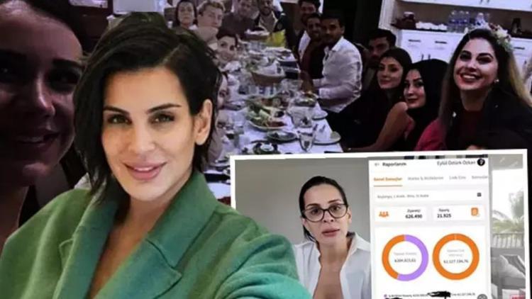 Eylül Öztürk aylık gelirini paylaşmıştı... Tabloda dikkat çeken ş detayı