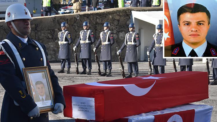 Uzman çavuş Mustafa Fatih Yetişen, silah kazasında şehit oldu