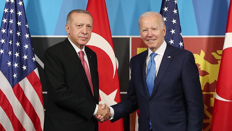 Cumhurbaşkanı Erdoğan, Biden ile görüştü