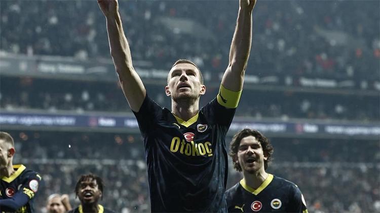 Son Dakika: Fenerbahçeden Edin Dzeko açıklaması Galatasaray derbisinde oynayacak mı