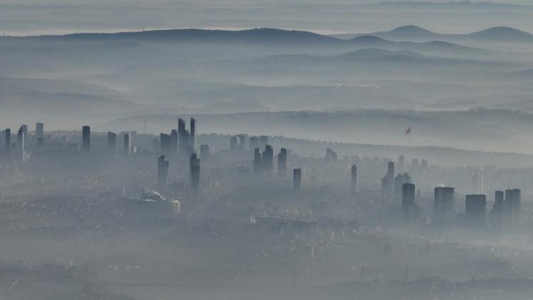 İstanbul’dan sis manzaraları