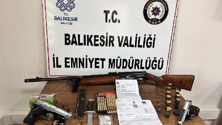 Balıkesir’de tefecilik ve hırsızlık operasyonunda 3 kişi tutuklandı