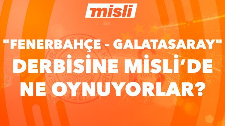 Trabzonsporlular derbide Galatasaraya oynuyor Türkiyenin en yüksek derbi iddaa oranları Mislide...