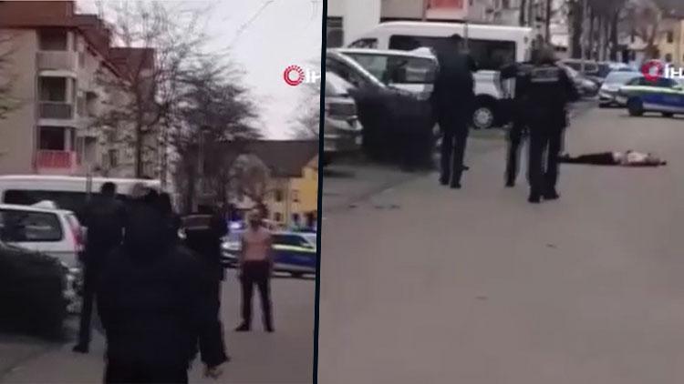 Almanya’da korkunç cinayet Polis bir Türk’ü sokak ortasında vurarak öldürdü