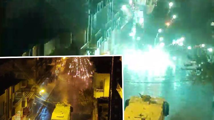 Fenerbahçe-Galatasaray derbisi sonrası yol kapatan gruba polis müdahale etti