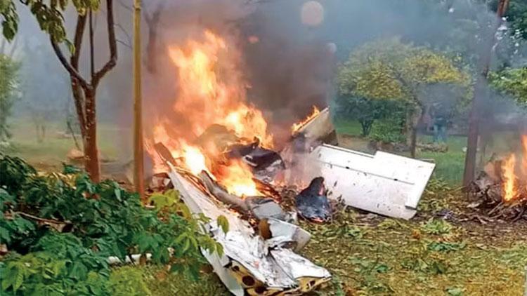 Brezilya’da uçak düştü: 5 ölü
