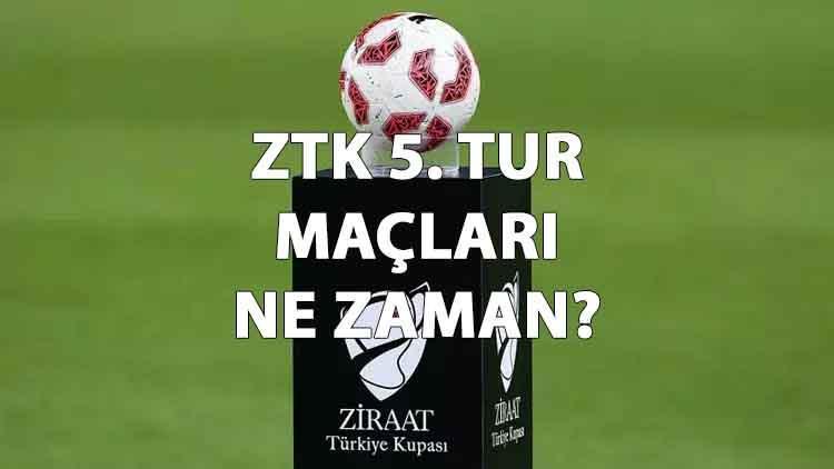 Ziraat Türkiye Kupası 5. tur maçları ne zaman Fenerbahçe, Beşiktaş ve Galatasarayın maç programı belli oldu