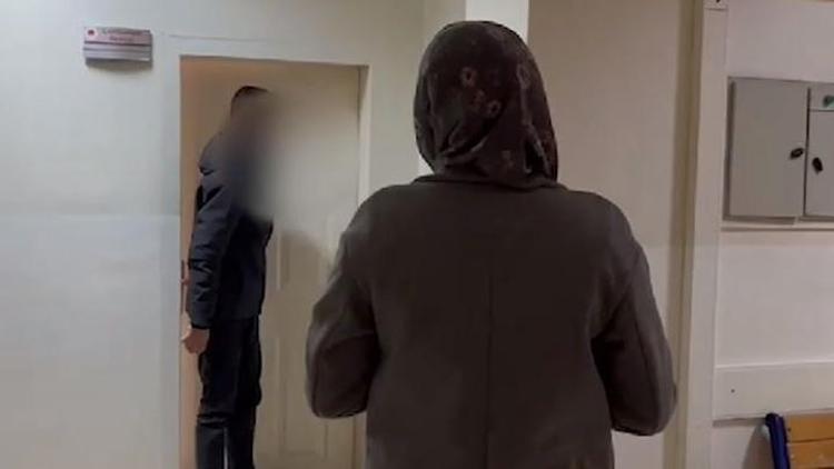 Terör örgütü PKKya katılacaktı Annesi ile jandarma ikna etti, teslim oldu