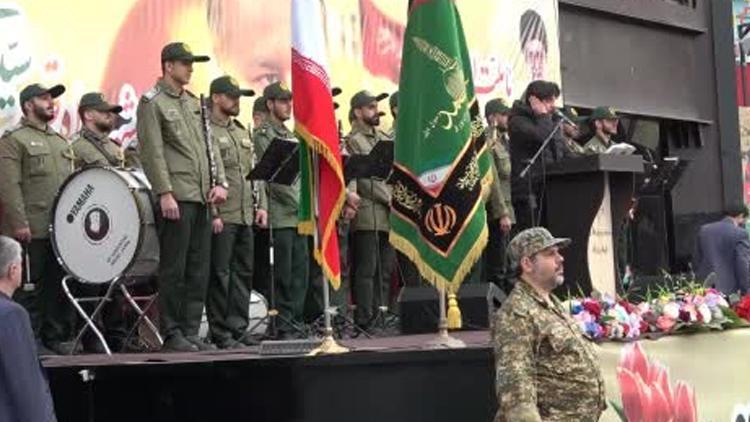 İranlı komutan Musaviye cenaze töreni