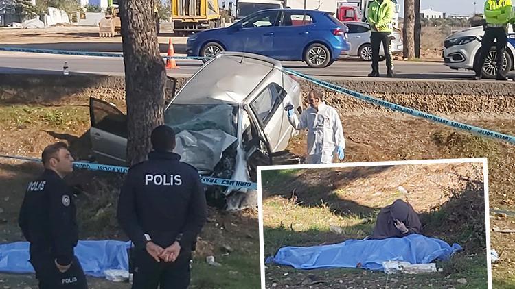 17 yaşındaki sürücü kullandığı araçla kaza yaptı, hayatını kaybetti... Olay yerinde yürek yakan görüntü