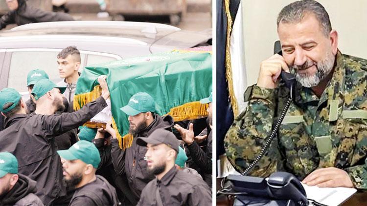 Hamaslı Aruri’ye cenaze töreni... İlk toplantıda vurmuşlar