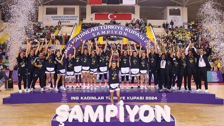 Fenerbahçe, Türkiye Kupasında şampiyon oldu