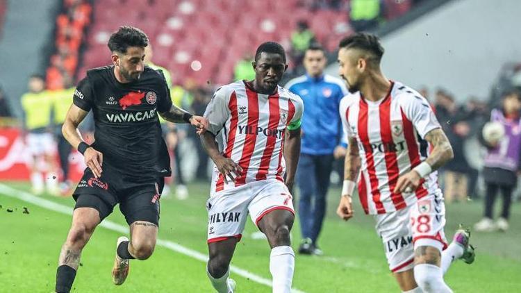 Samsunspor 1-0 Fatih Karagümrük / Maç sonucu