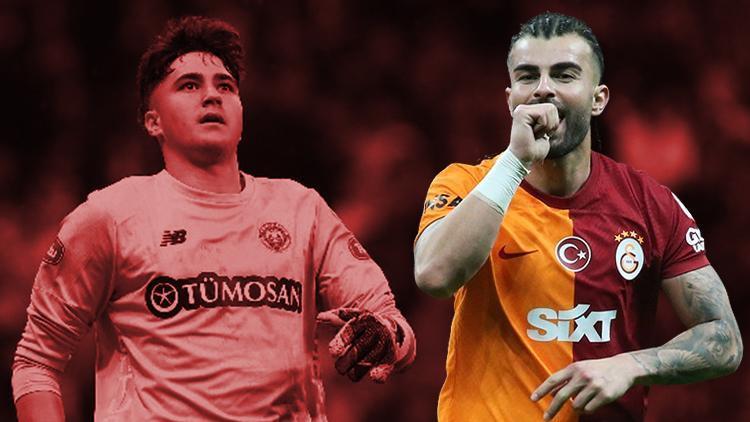 Galatasaray - Konyaspor maçında ilk lig maçına çıkan Deniz Ertaştan harika performans Kilidi Abdülkerim Bardakcı açtı