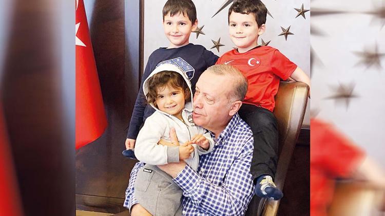 Erdoğan’ın 9’uncu torun sevinci