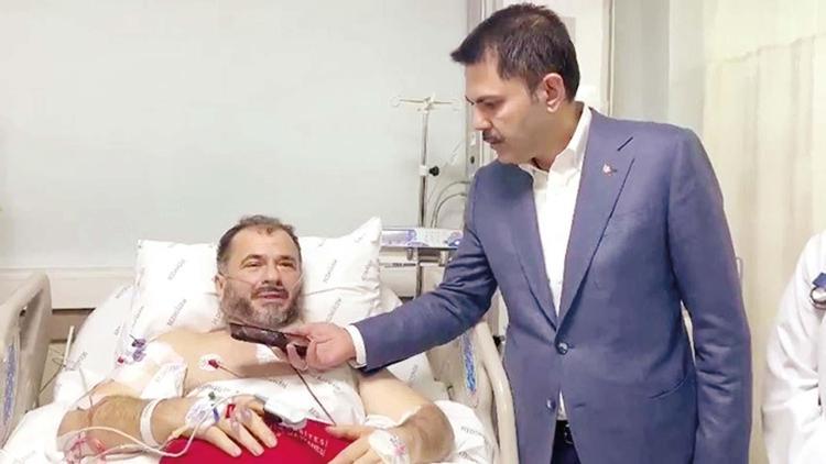 Yaralı imam Erdoğan’la konuştu... Kurum’dan geçmiş olsun ziyareti