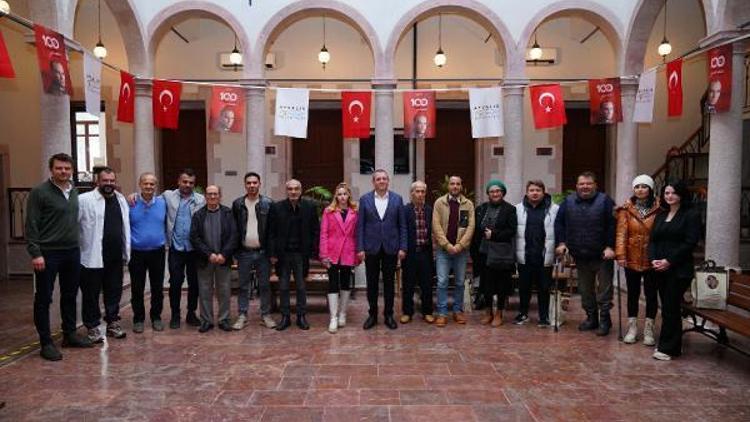 Ayvalık Belediye Başkanı Ergin, gazetecilerle buluştu