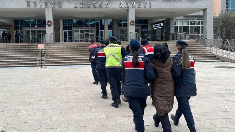 Edirnede 2 günde Yunanistana kaçmak isteyen 10 terör şüphelisi gözaltına alındı