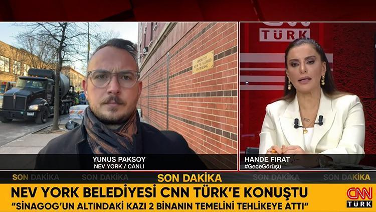 New York Belediyesinden CNN Türke sinagog açıklaması